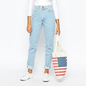 American Apparel Vintage Mom Jeans size 28